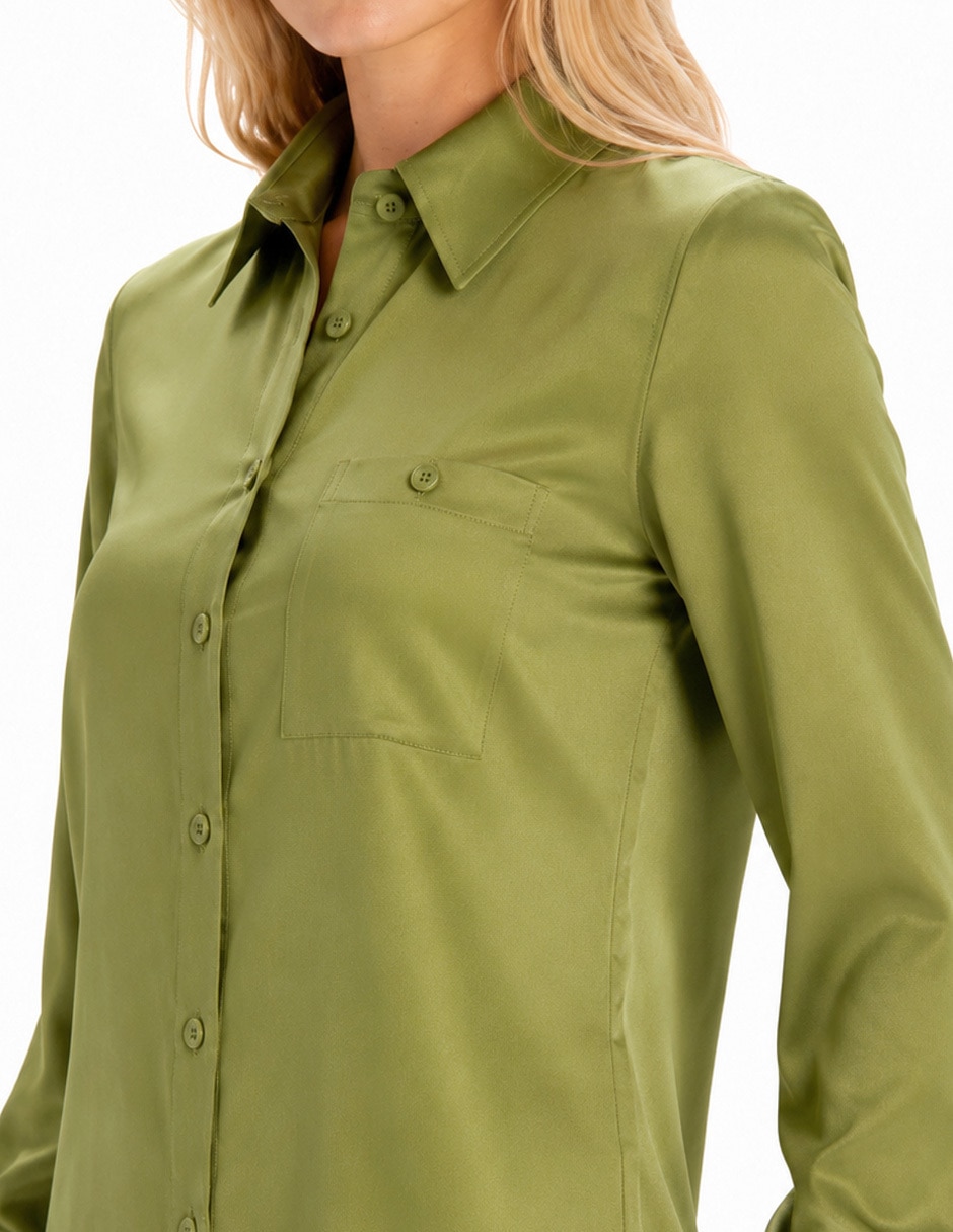Blusa foley's manga larga para mujer