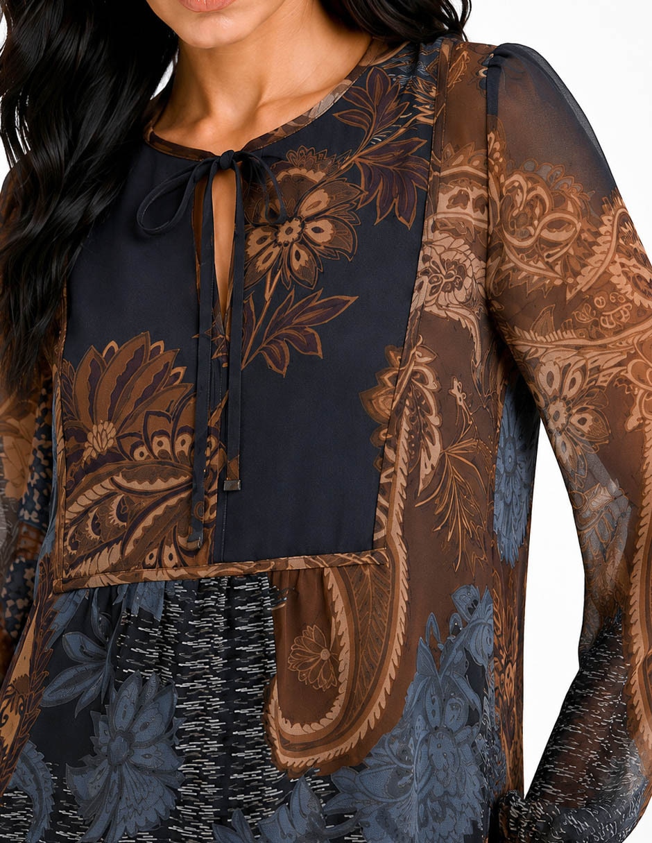 Blusa manga 3/4 para mujer 2