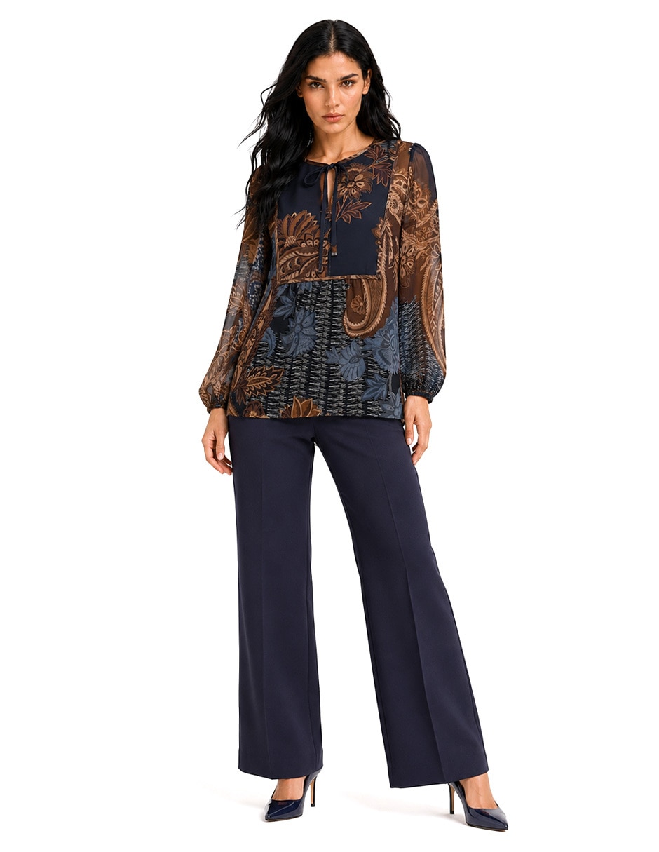 Blusa manga 3/4 para mujer 4