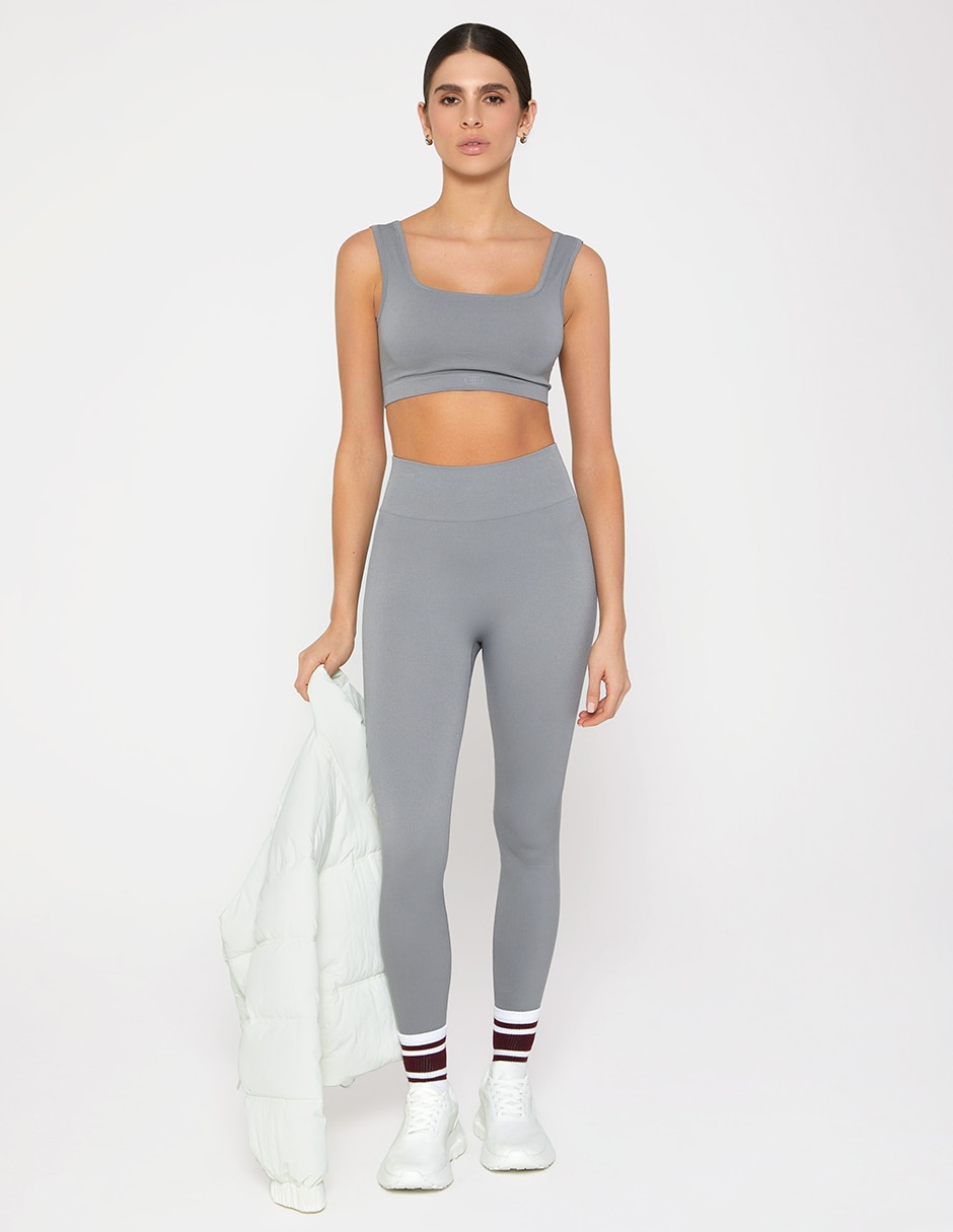 Legging/ Set legging Línea Deportiva a la (si aplica) Cintura alta con Elástico para mujer 5