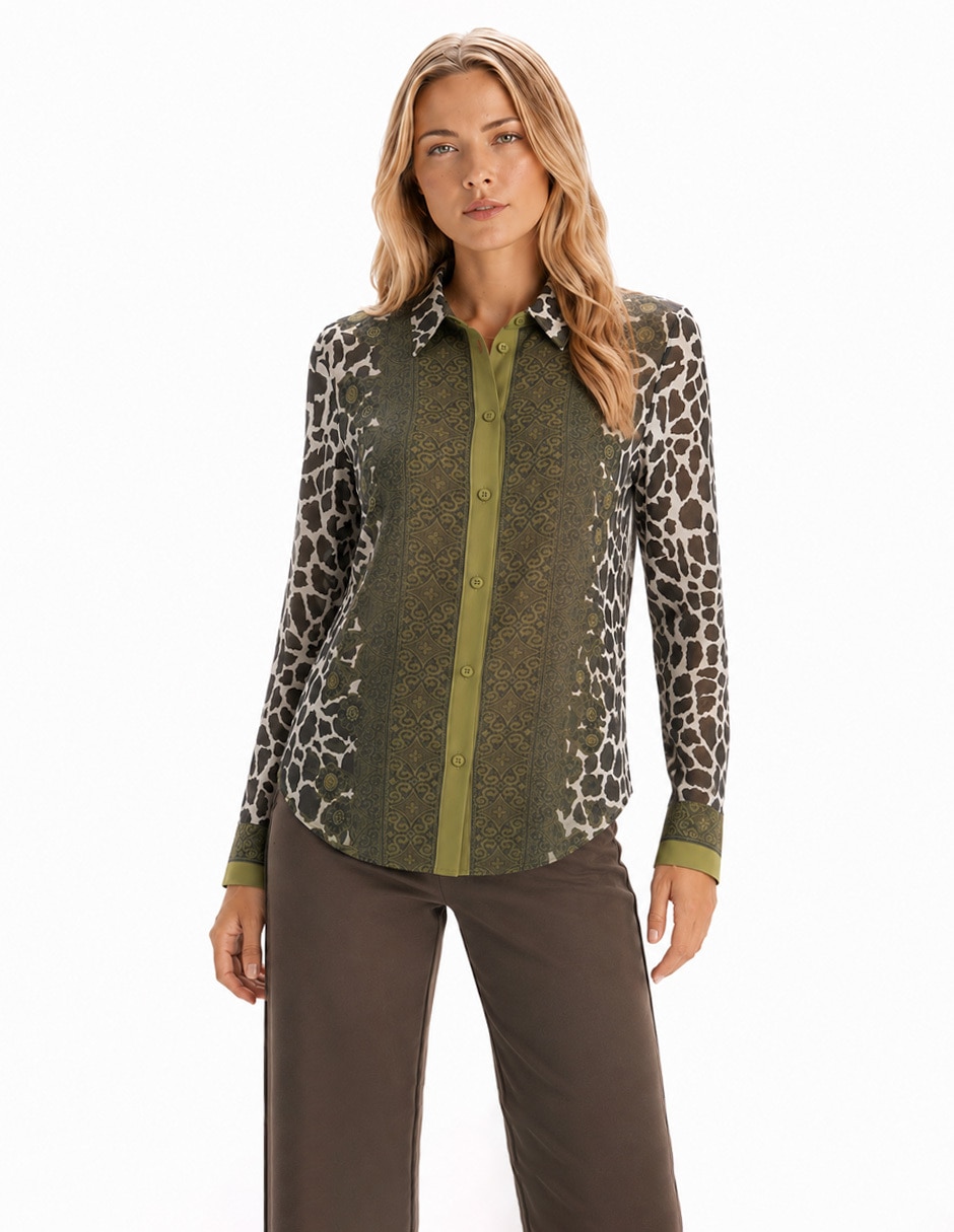 Blusa manga larga para mujer Blusa manga larga para mujer