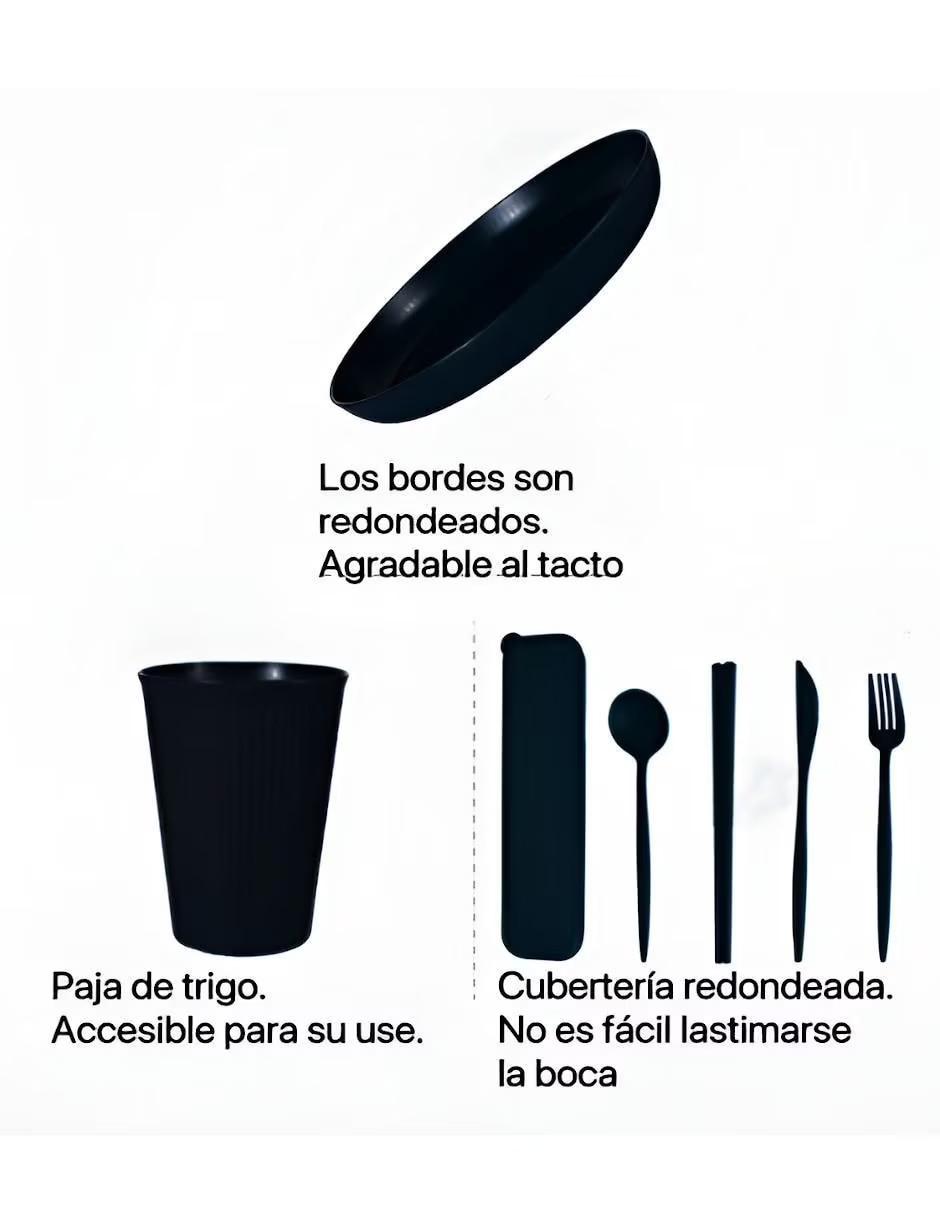 Vajilla cerrada para 4 personas 2