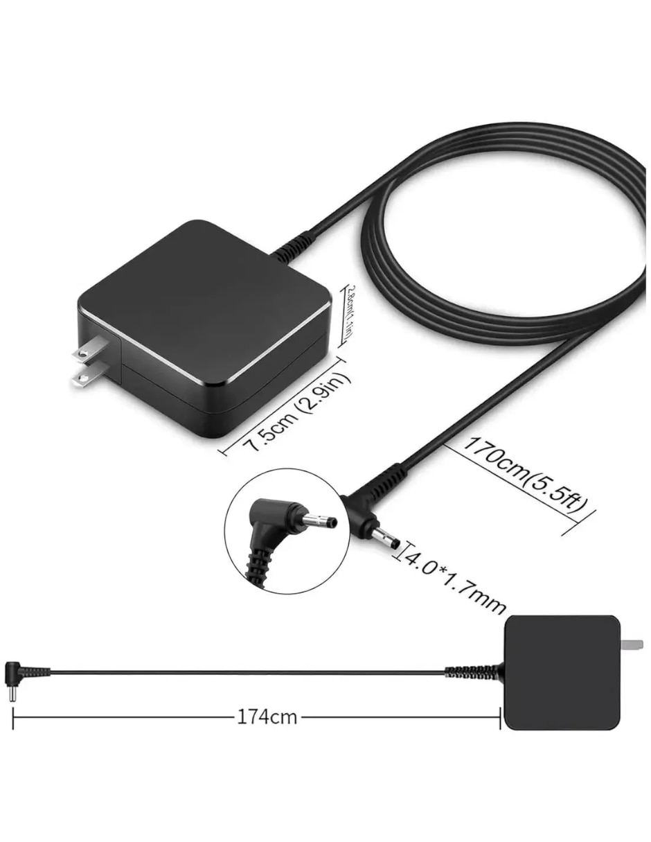 Cargador para laptop universal 45 W 3