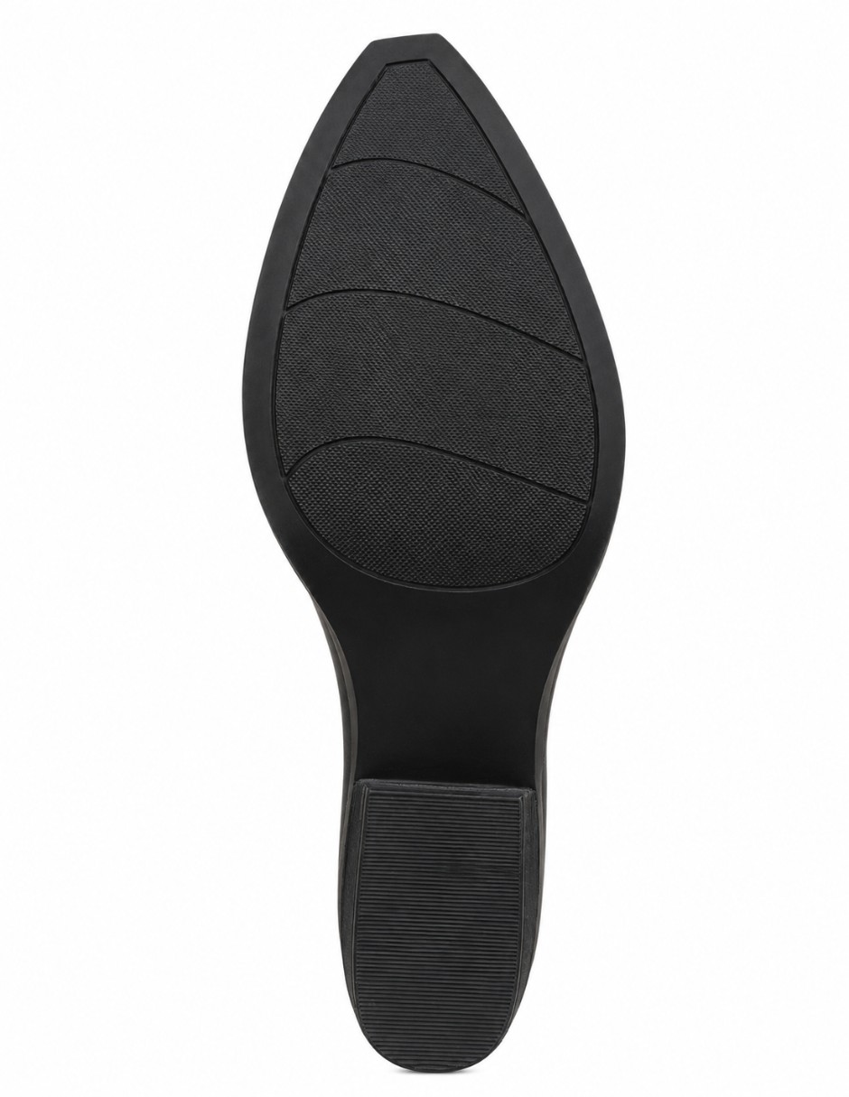 Bota cowboy abajo de la rodilla de piel para mujer 6