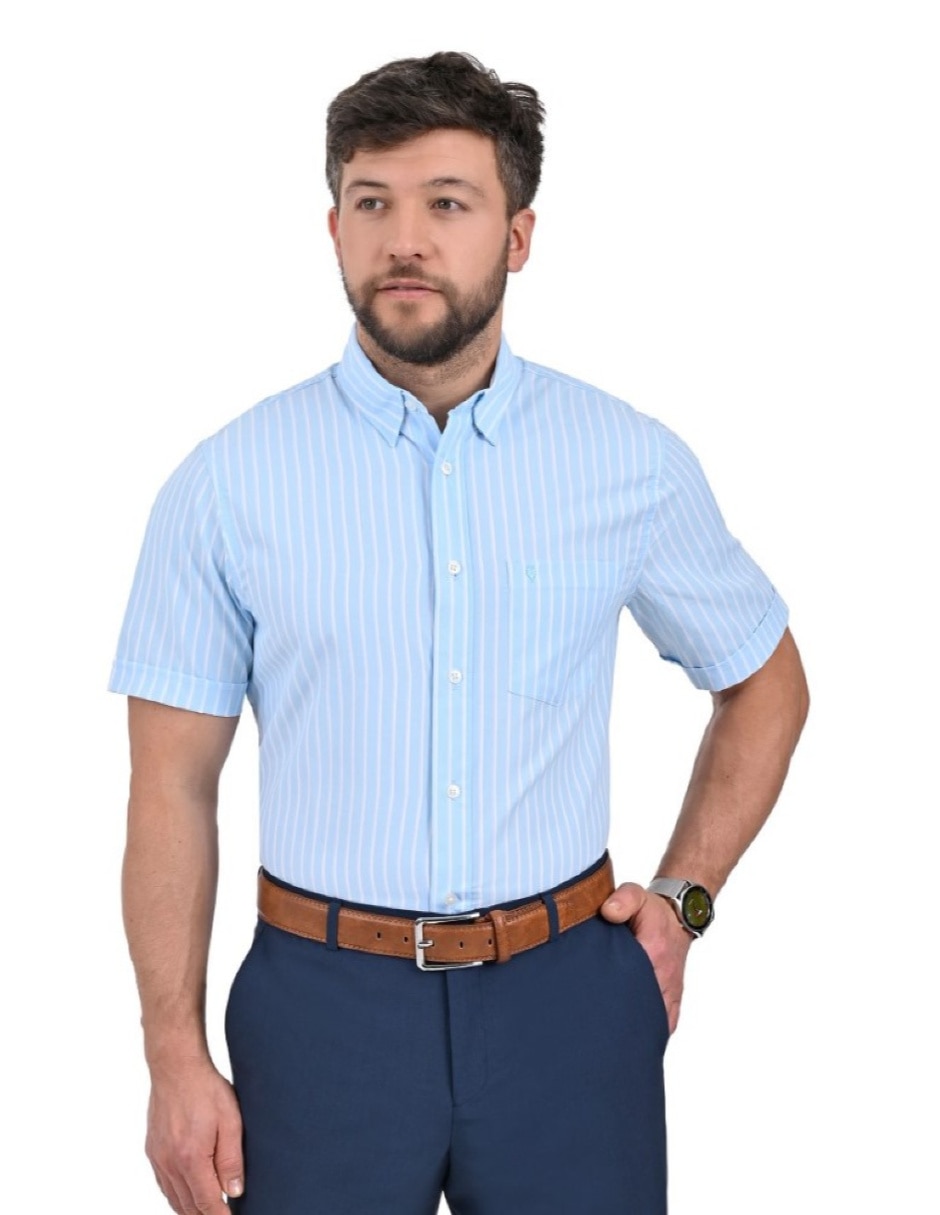 Camisa/Sobrecamisa Casual Primavera - Verano de (si aplica) Poliéster y algodón manga Corta para hombre Camisa/Sobrecamisa Casual Primavera - Verano de (si aplica) Poliéster y algodón manga Corta para hombre
