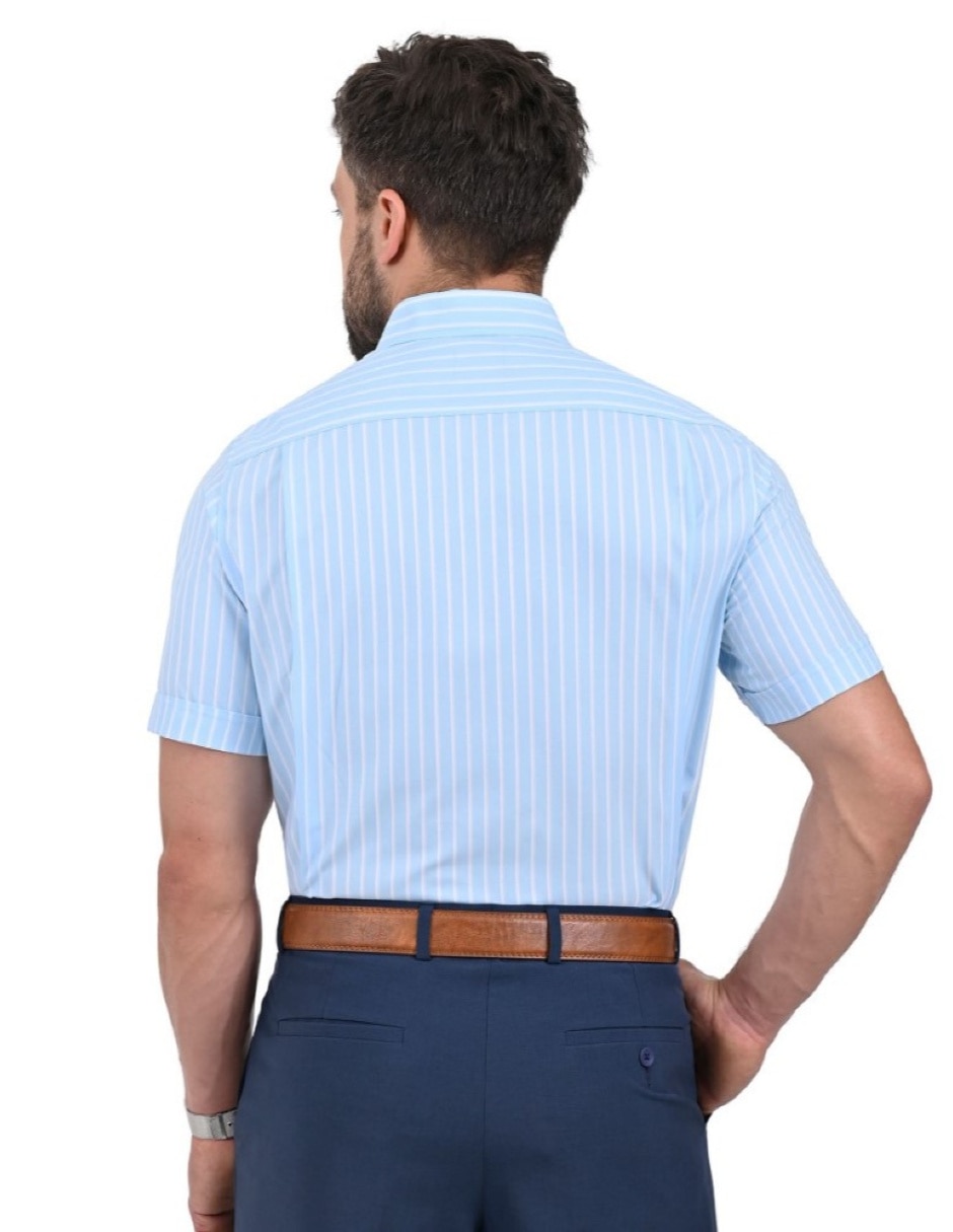 Camisa/Sobrecamisa Casual Primavera - Verano de (si aplica) Poliéster y algodón manga Corta para hombre 2