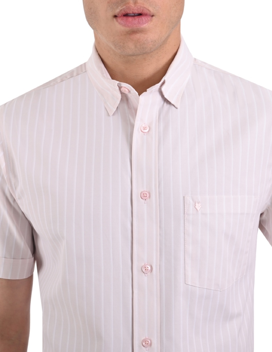Camisa casual yale manga corta para hombre