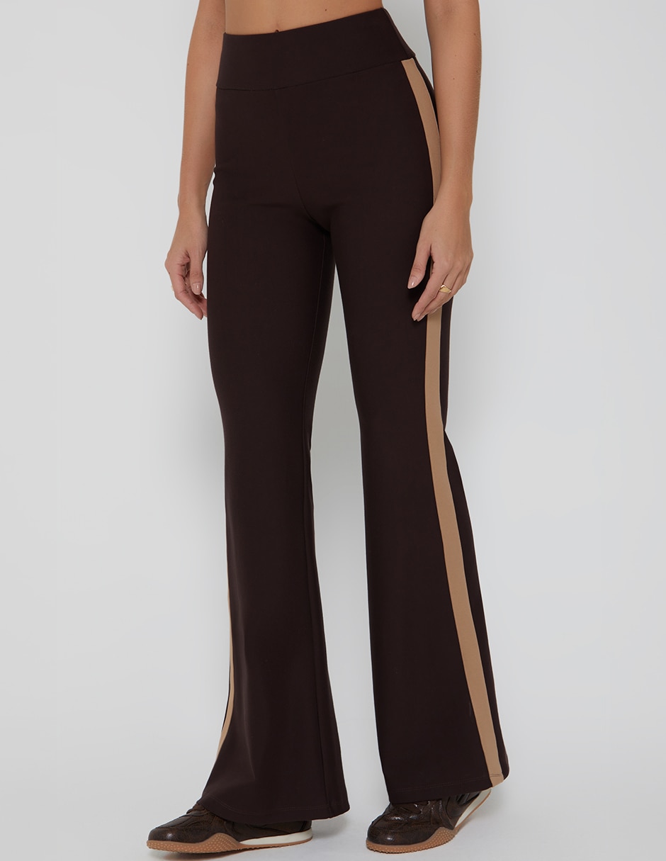 Pants acampanado con para mujer Pants acampanado con para mujer