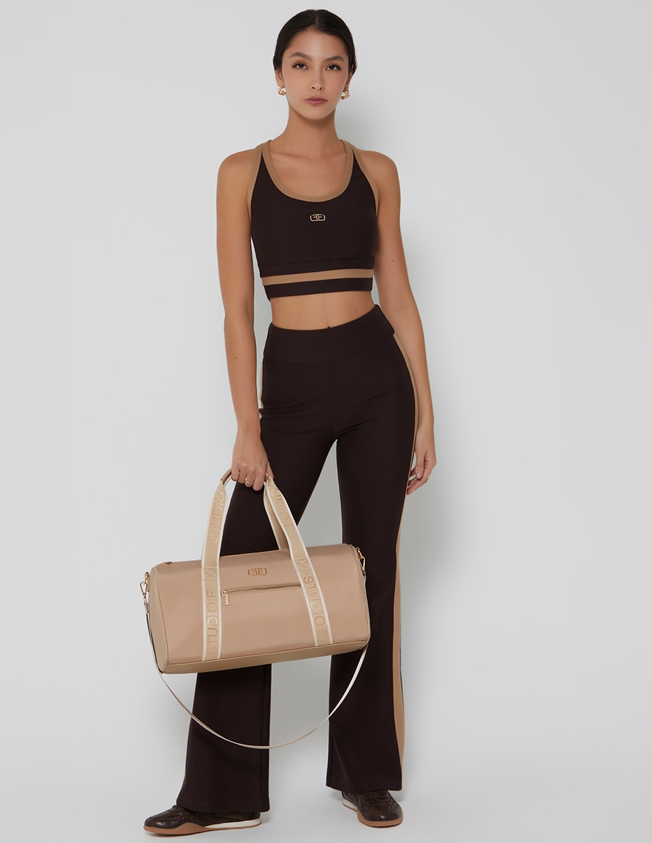 Pants acampanado con para mujer 2