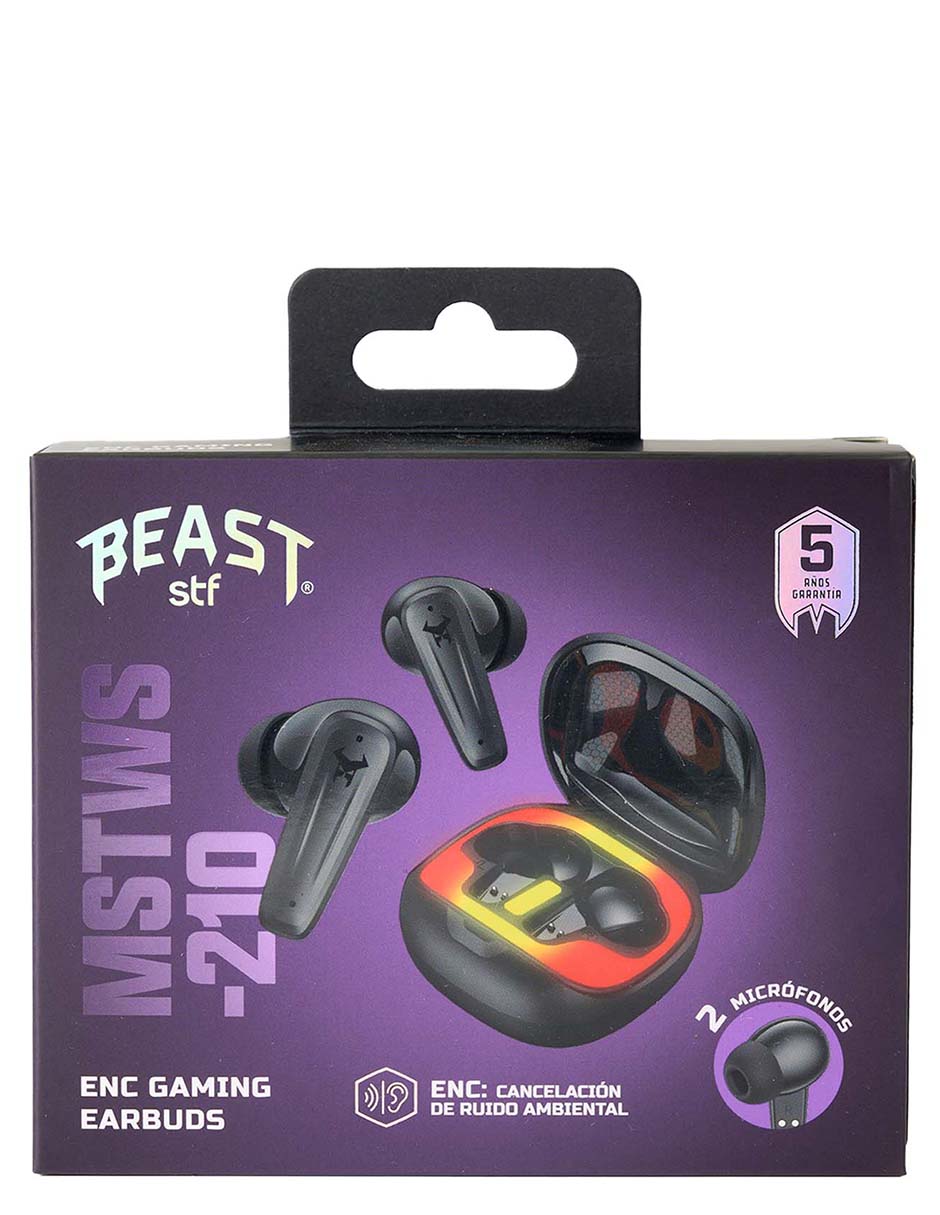 Audífonos gamer Inalámbricos Gaming MSTWS-210 8