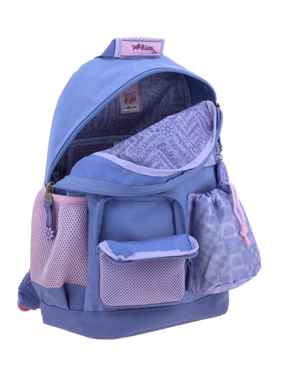 Mochila escolar Happy Girl Troc 6