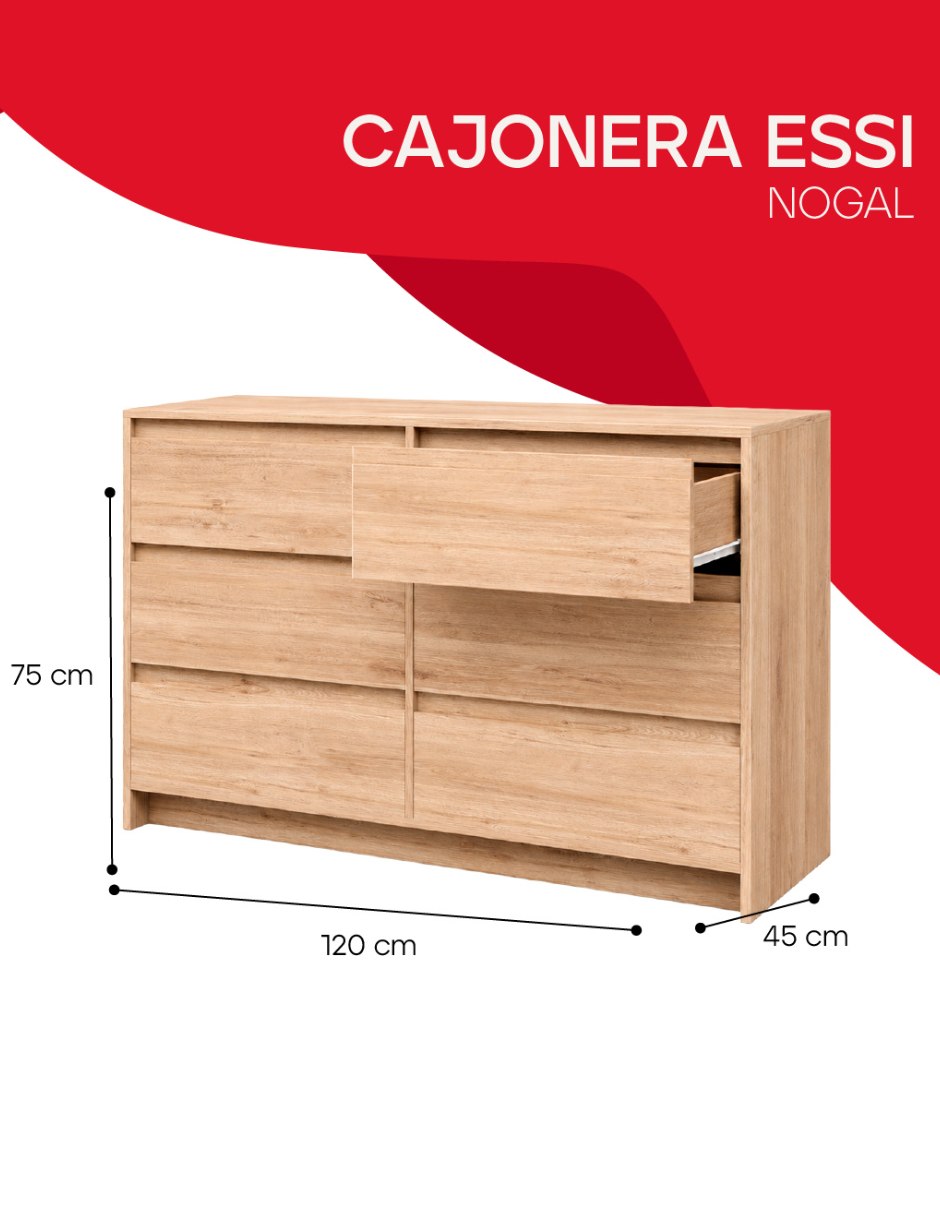 Cajonera armable de MDF 7