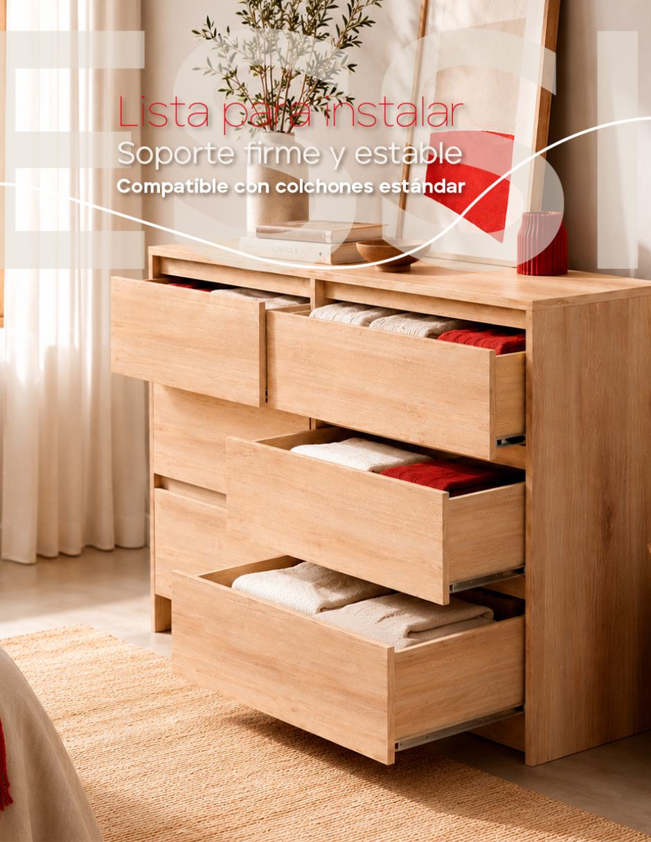 Cajonera armable de MDF 4