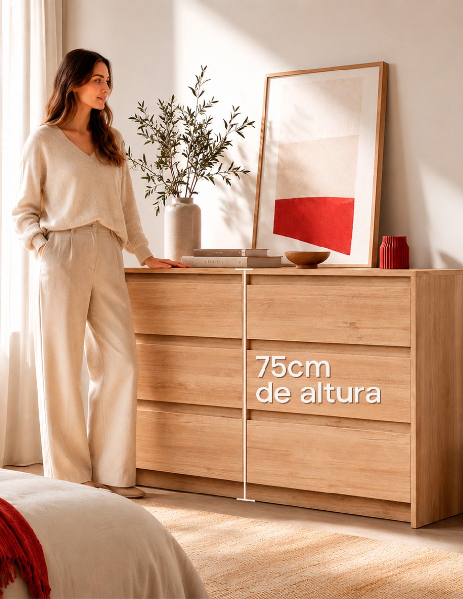 Cajonera armable de MDF 6