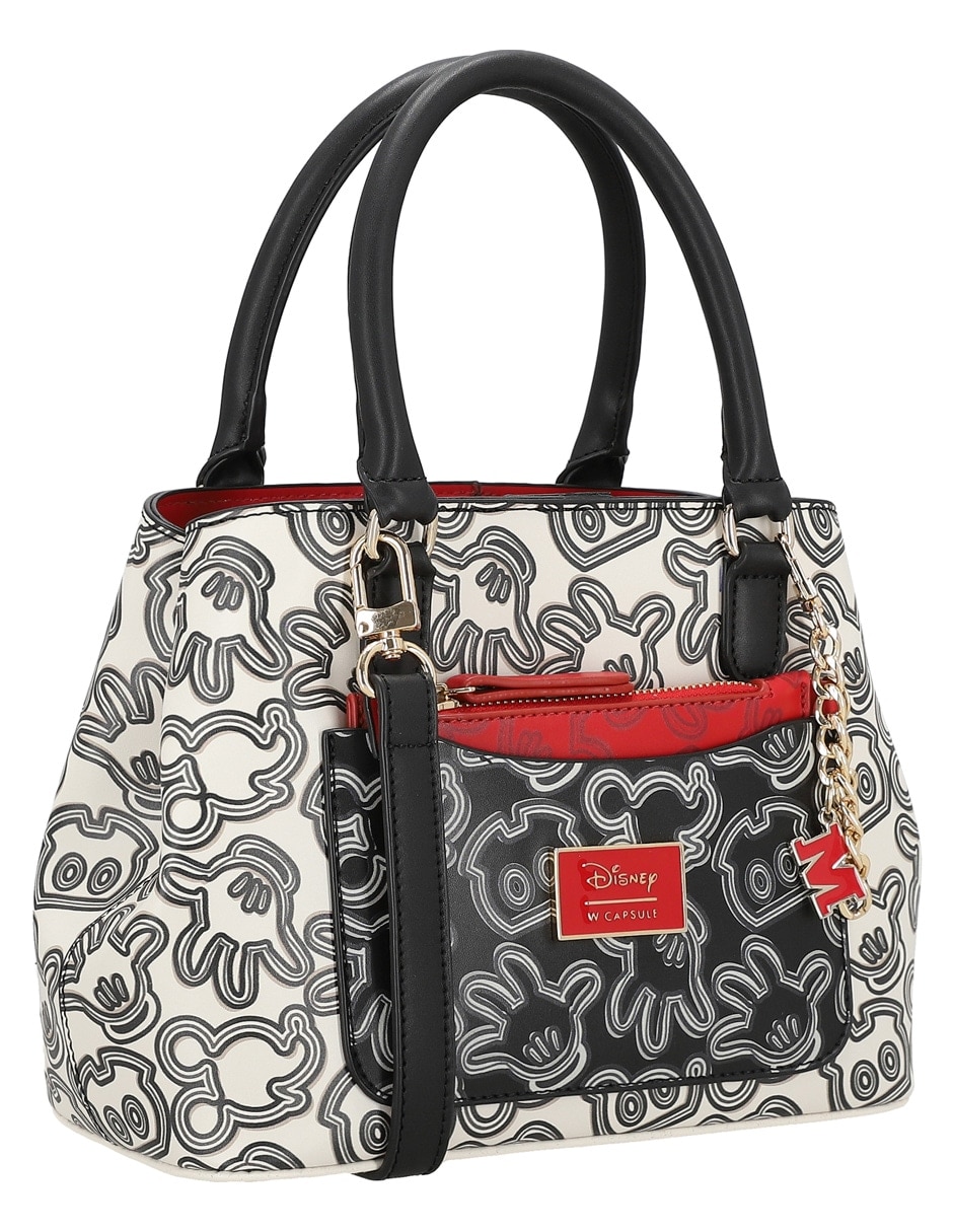 Bolsa satchel baravedi mickey mouse para mujer 10