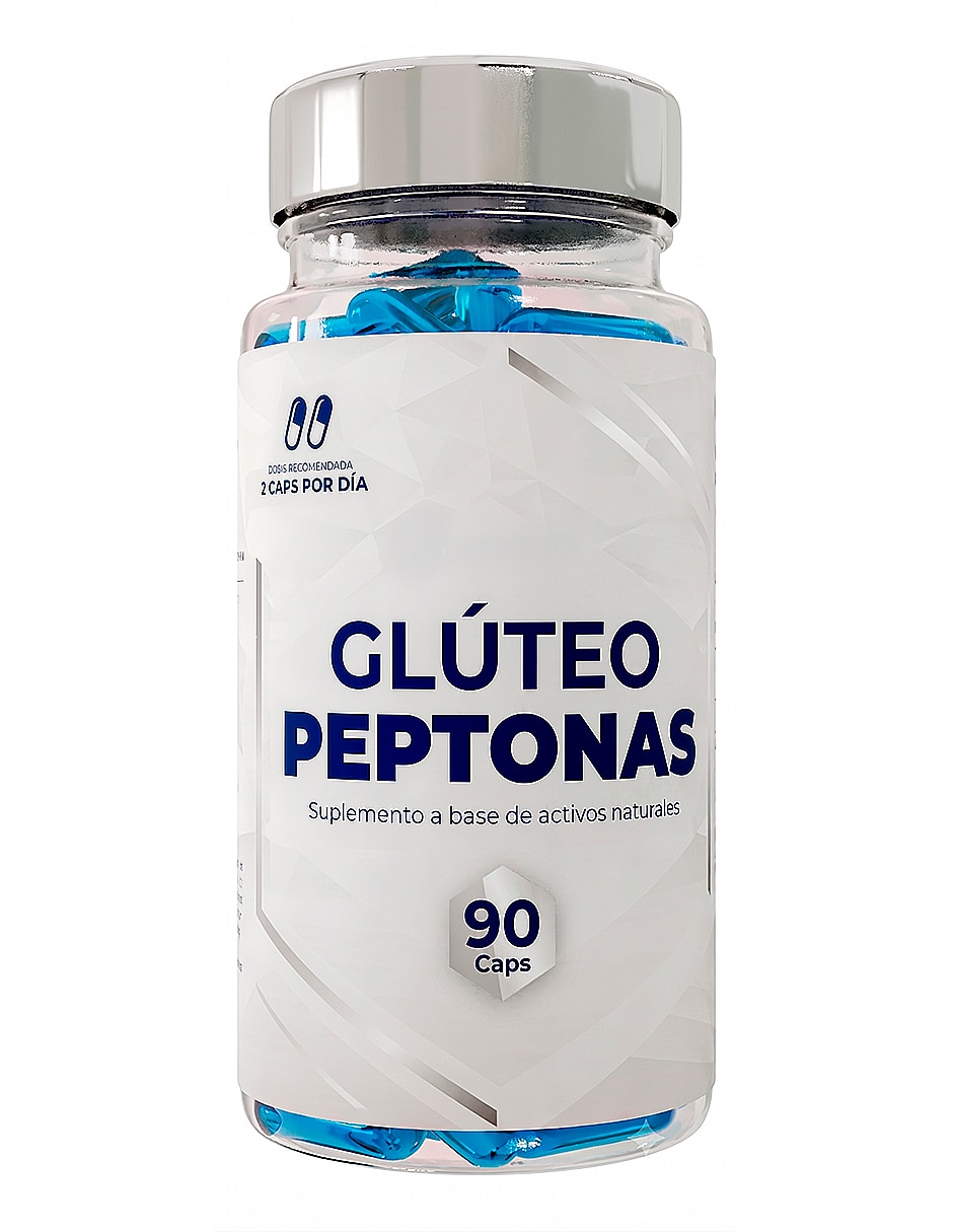 Glúteo peptonas con colágeno de 90 cápsulas