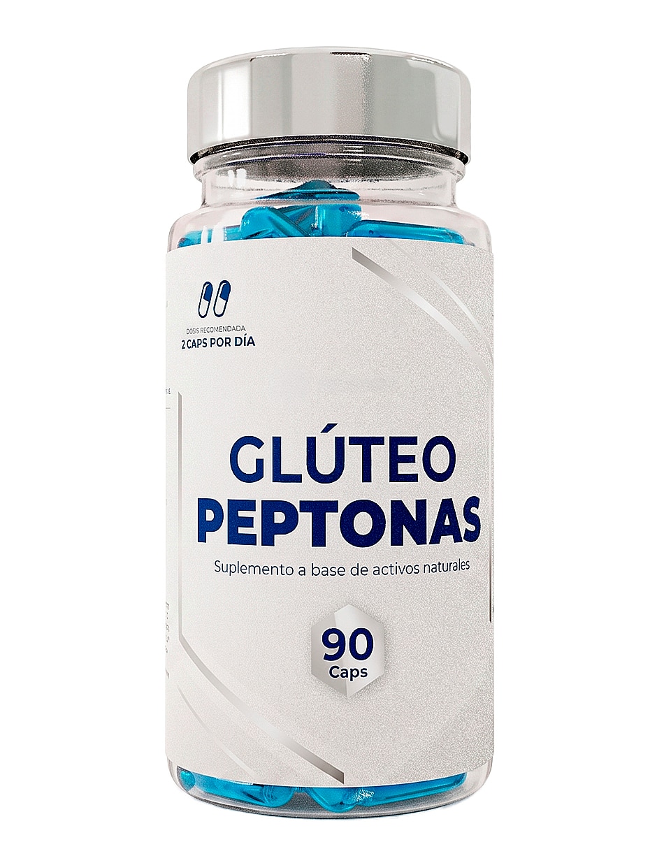 Glúteo peptonas con colágeno de 90 cápsulas 3