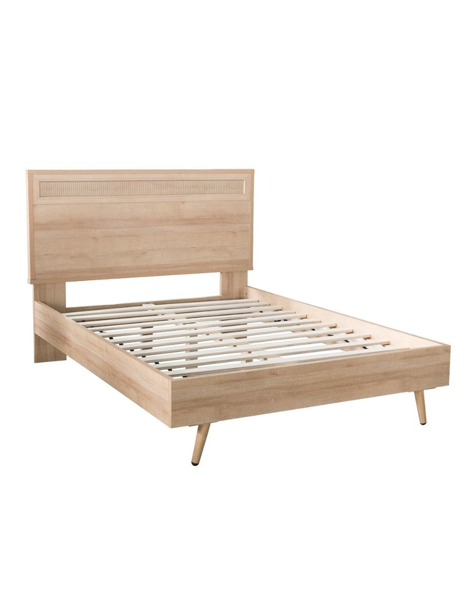 Base para cama armable Linea Glass de MDF Queen Size Base para cama armable Linea Glass de MDF Queen Size