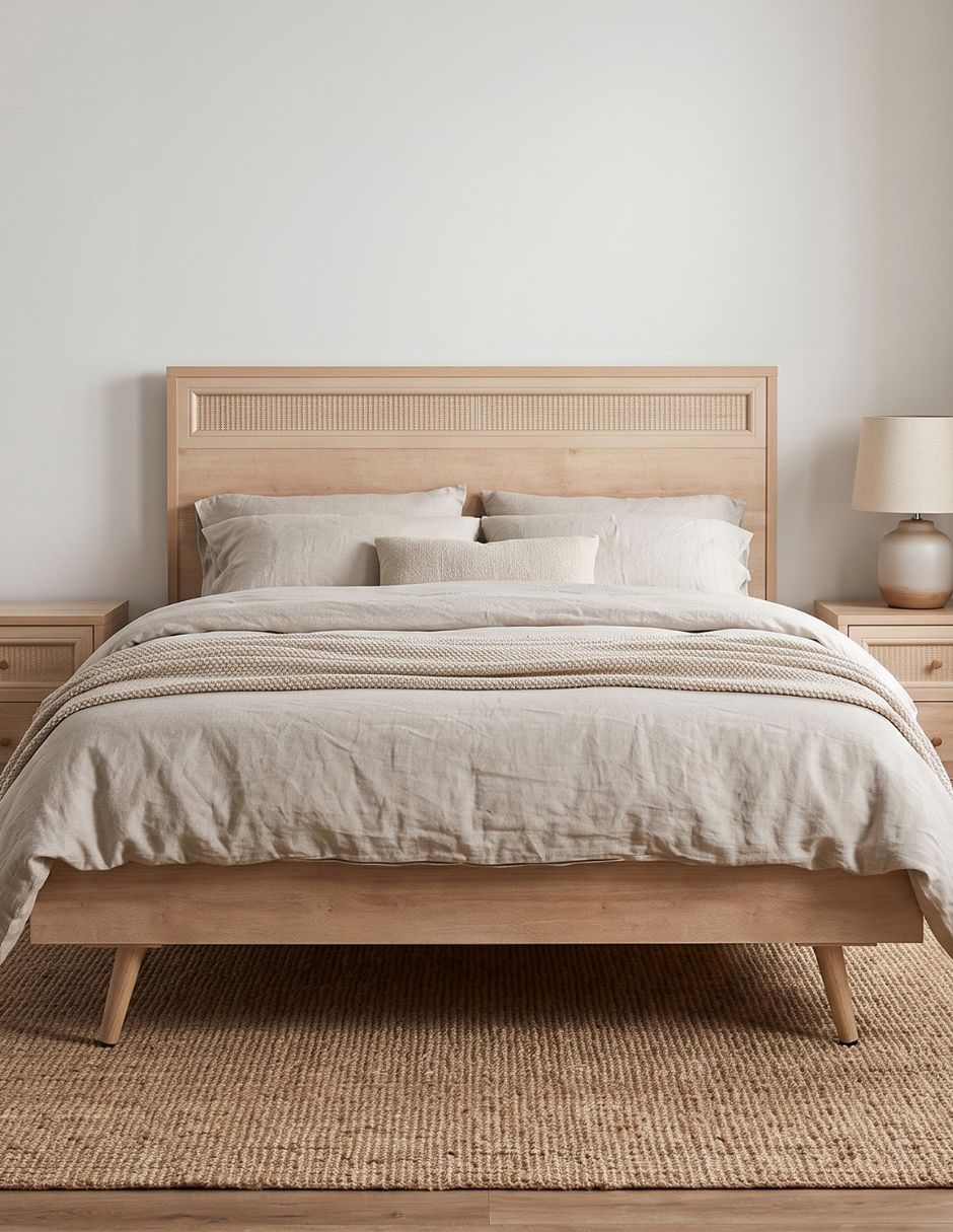 Base para cama armable Linea Glass de MDF Queen Size 8