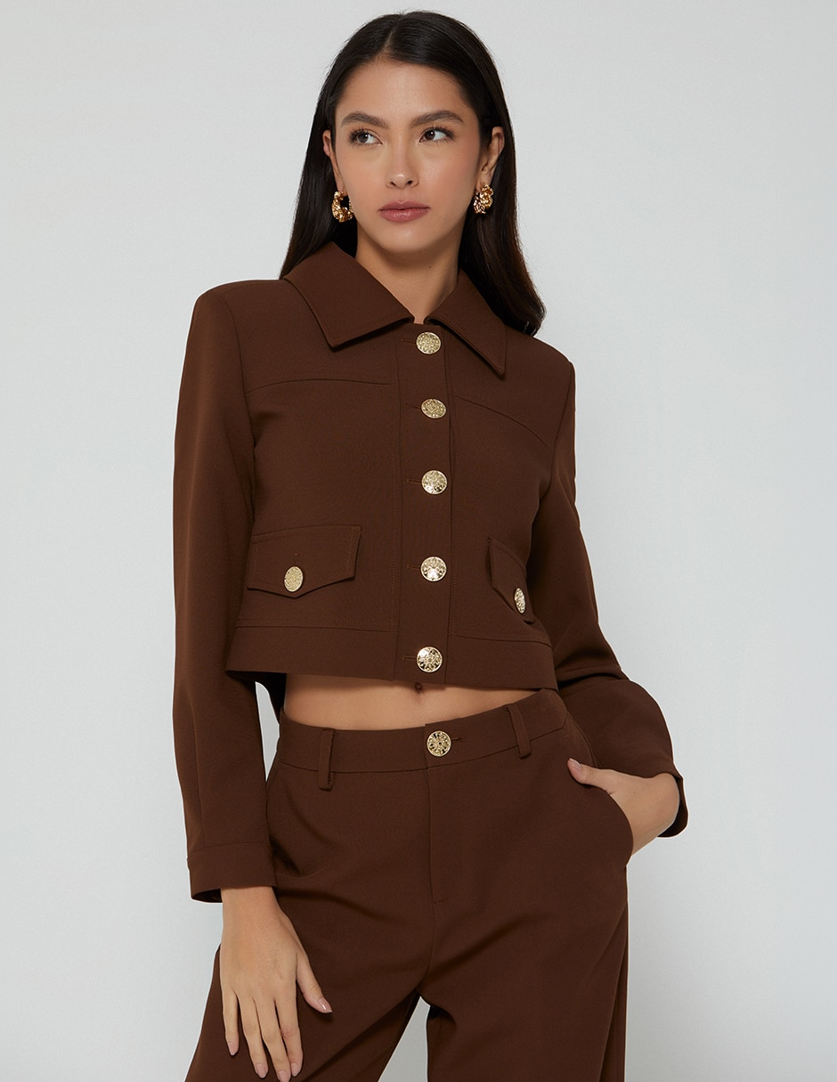 Chamarra casual para mujer
