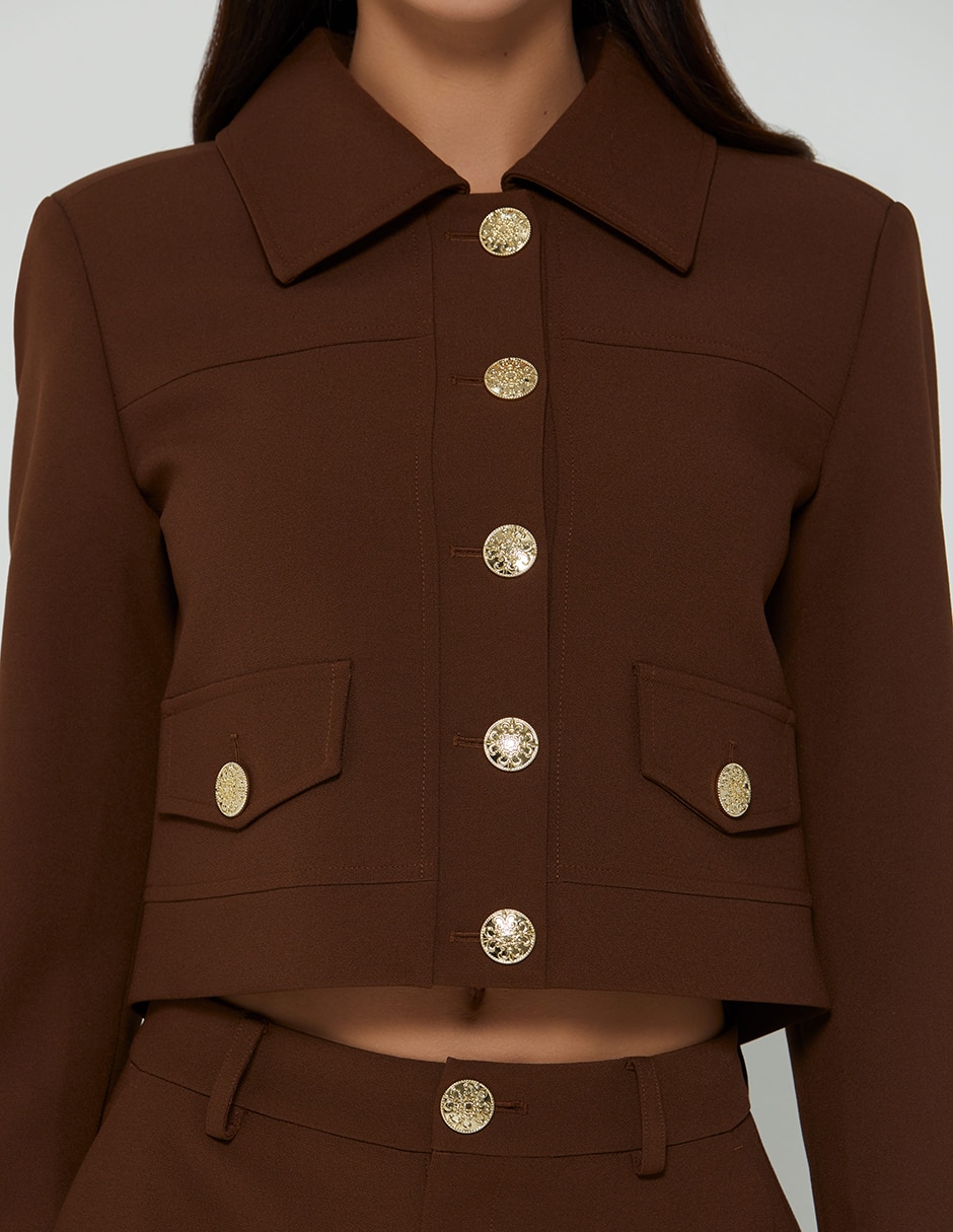 Chamarra casual para mujer 4
