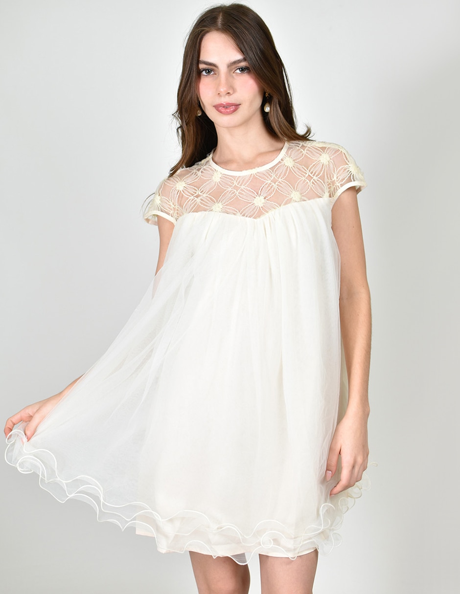 Vestido mini casual para mujer 4