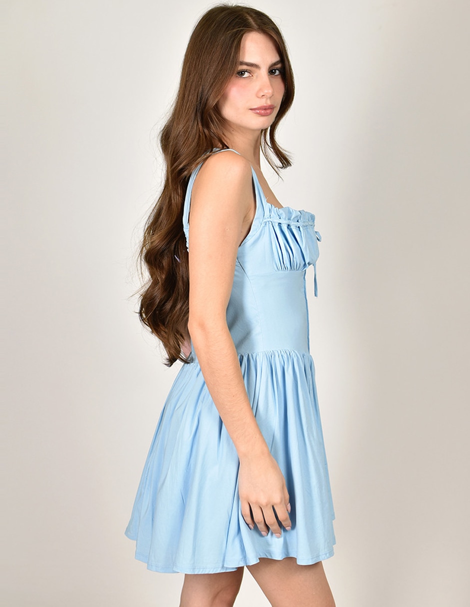Vestido corto casual para mujer 2