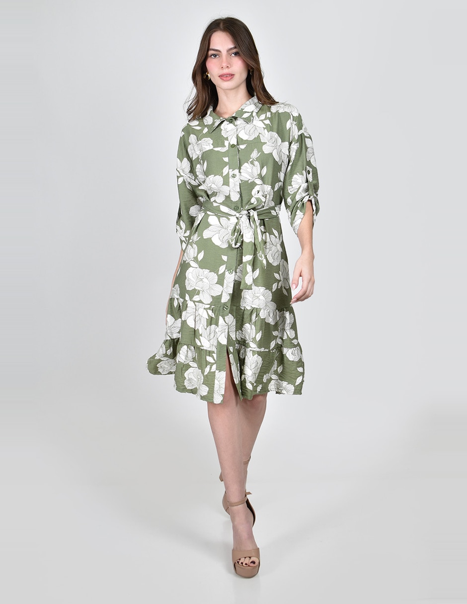 Vestido corto casual para mujer
