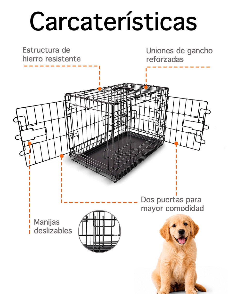 Jaula para Pequeños mamiferos de hierro 5