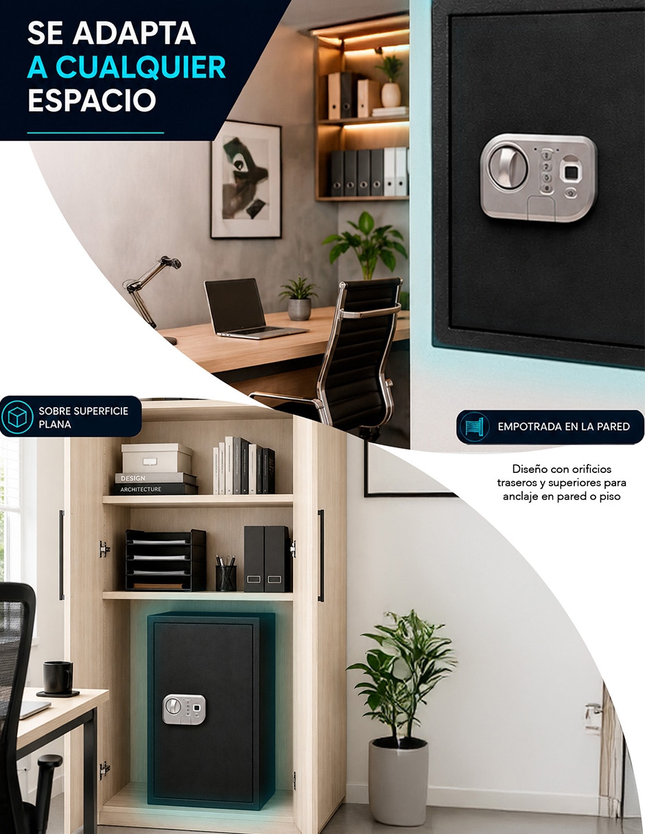 Caja fuerte manual y eléctrica 3
