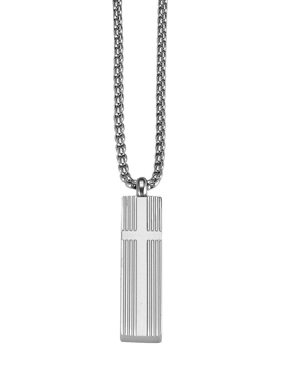Collar con dije de Cruz Vertical Line Collar con dije de Cruz Vertical Line
