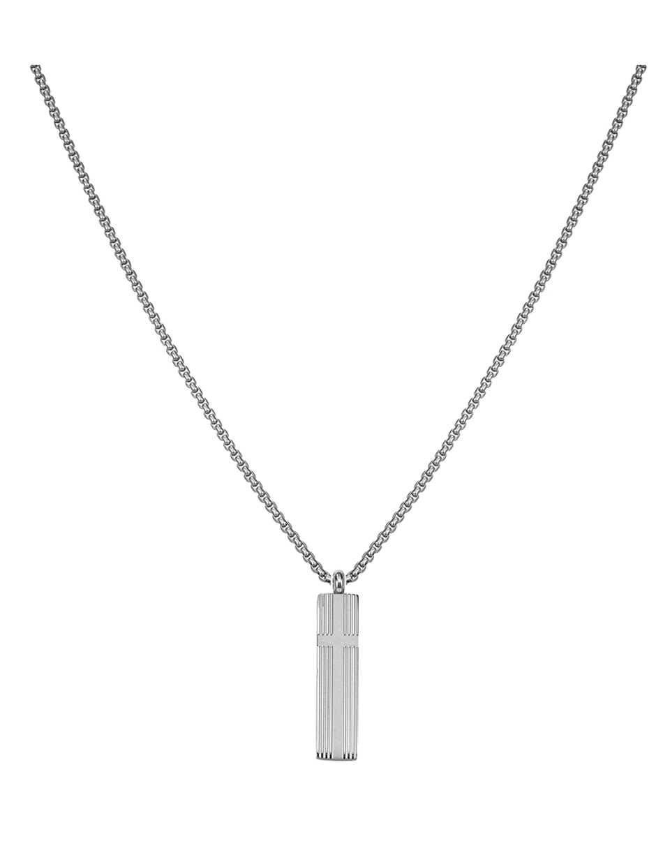Collar con dije de Cruz Vertical Line 2