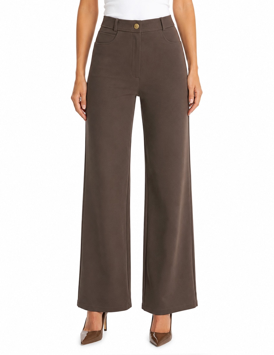 Pantalón de vestir regular para mujer