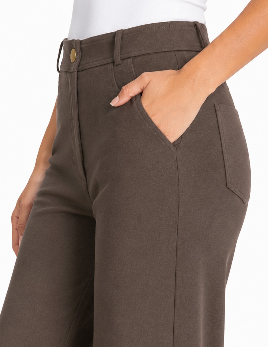 Pantalón de vestir regular para mujer 2