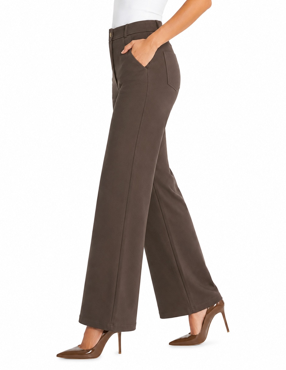 Pantalón de vestir regular para mujer 5