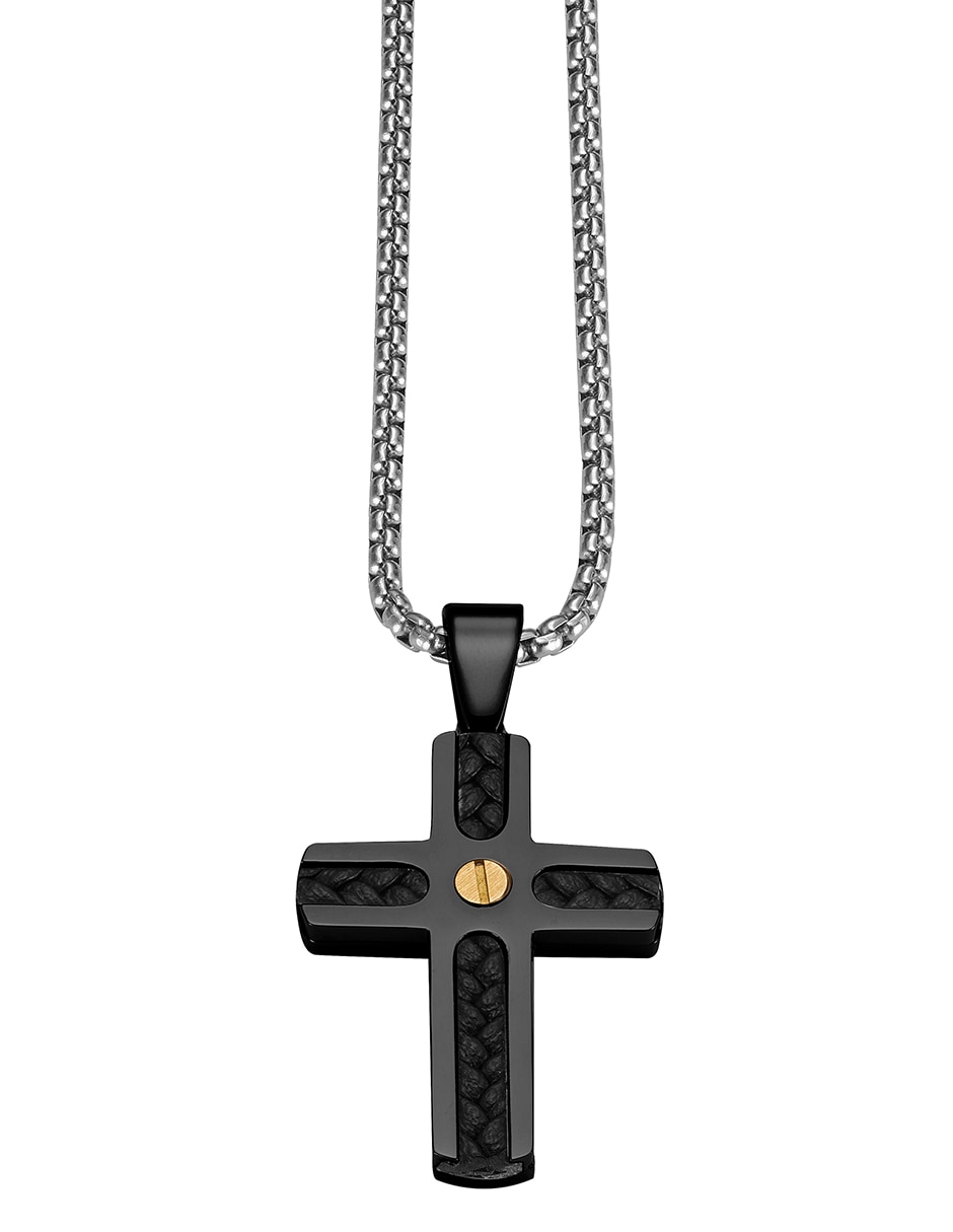 Collar con dije de Cruz Cross Emblem