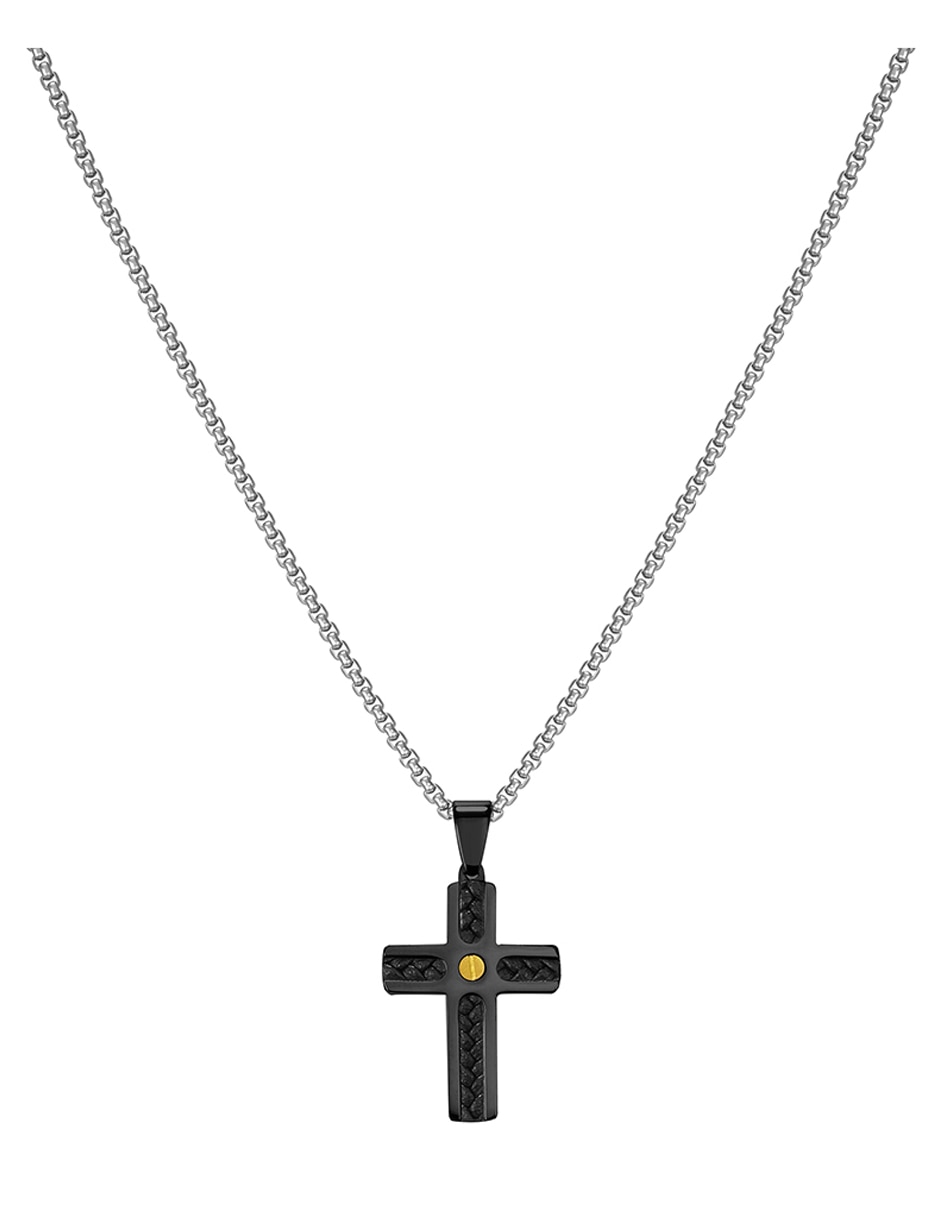 Collar con dije de Cruz Cross Emblem