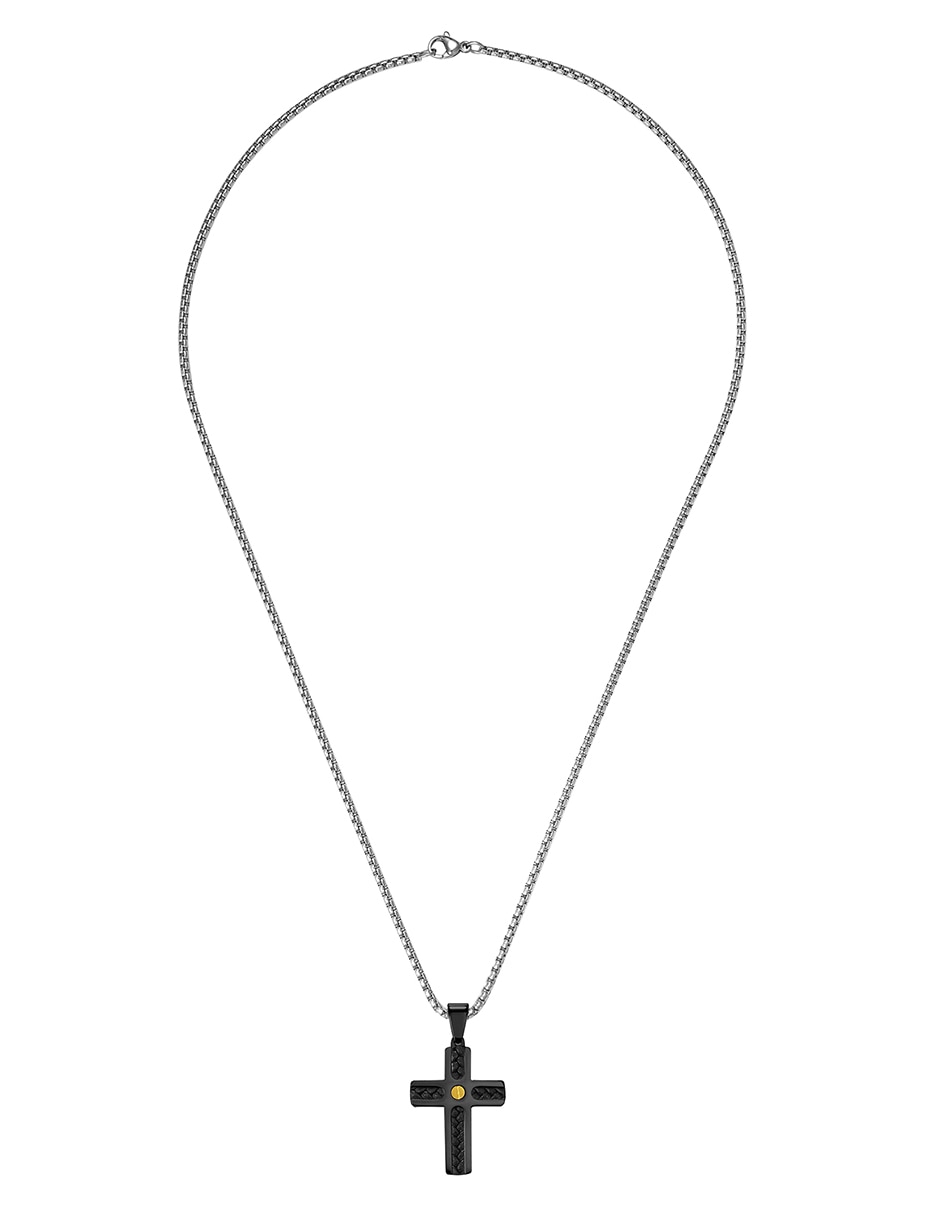 Collar con dije de Cruz Cross Emblem