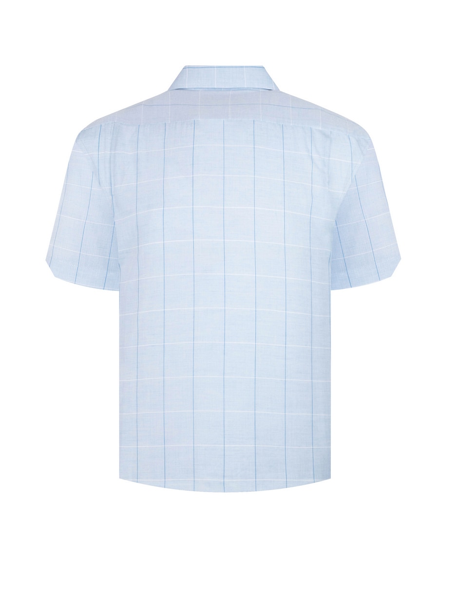 Camisa casual de algodón manga corta para hombre 2