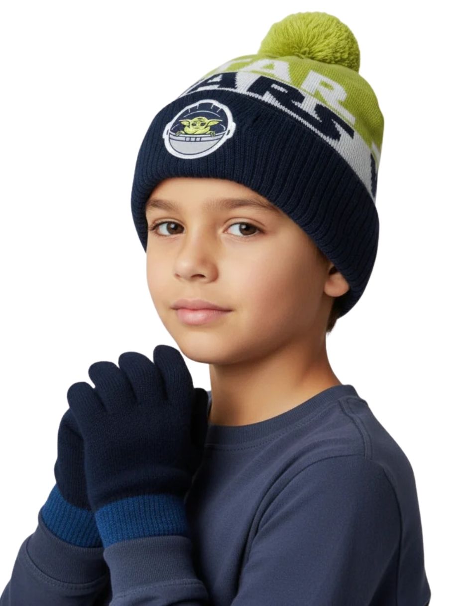 Set gorro-guantes The Mandalorian unisex 2