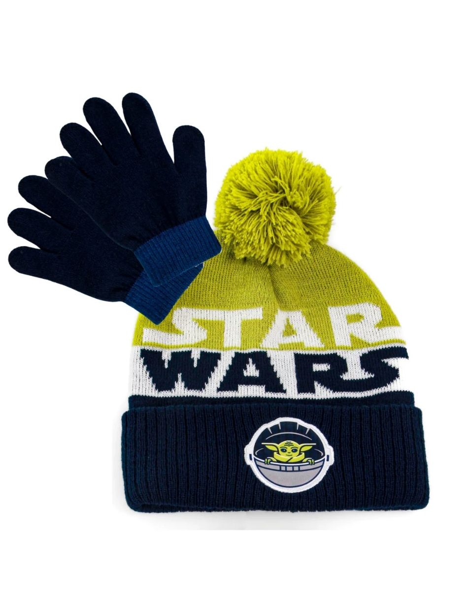 Set gorro-guantes The Mandalorian unisex 3