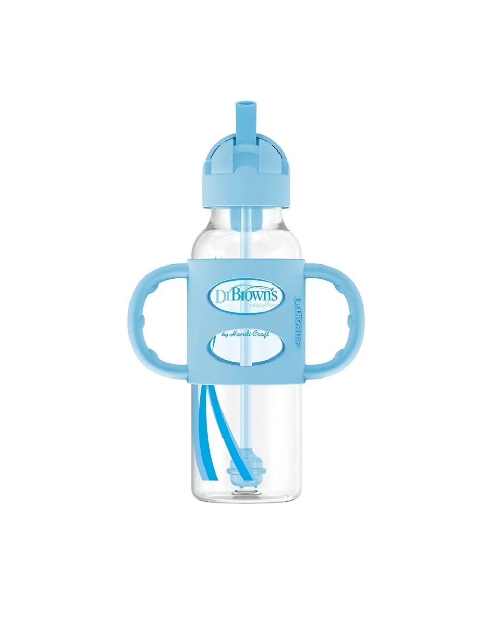 Vaso entrenador de plástico con 2 piezas