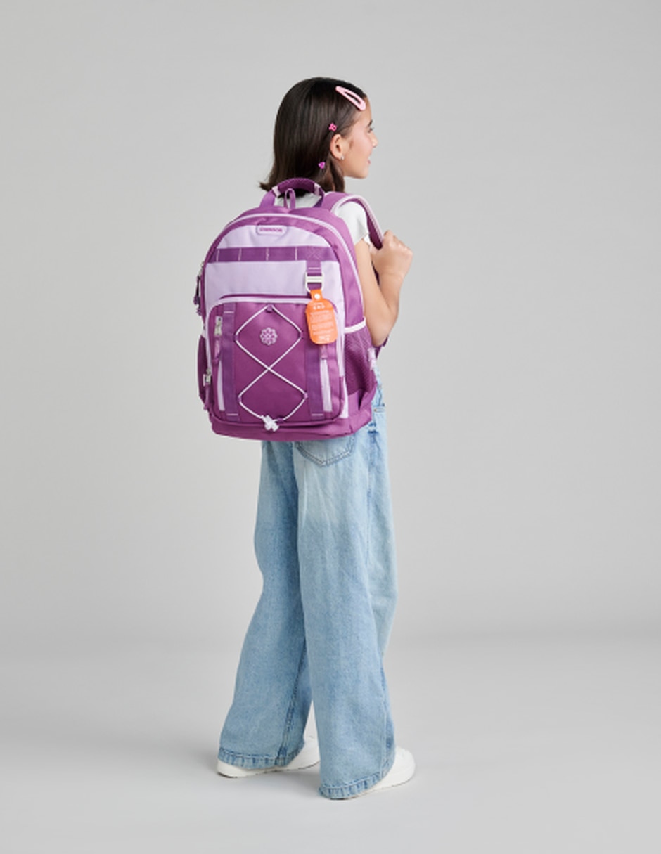 Mochila escolar happy girl wndy para niña 2