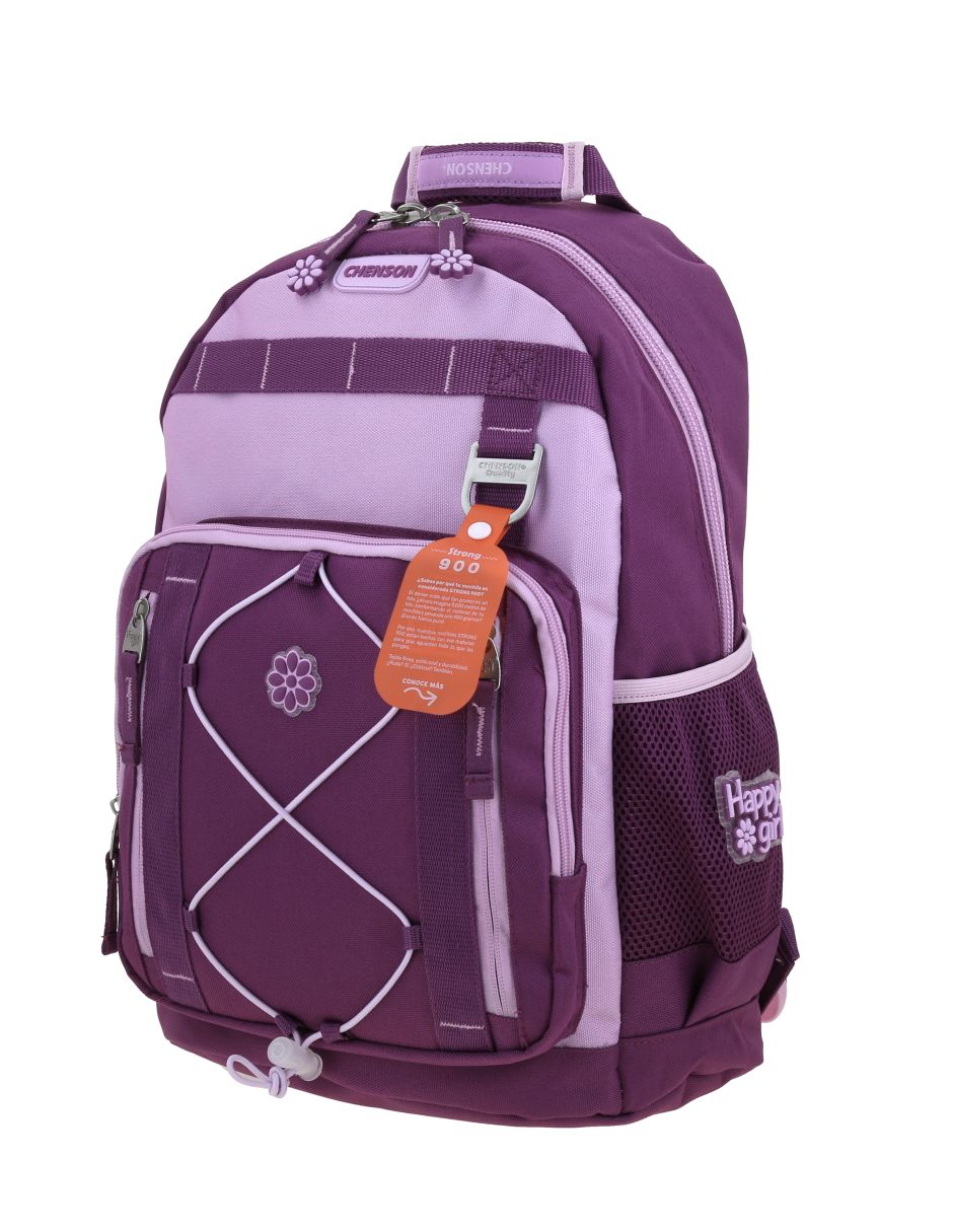 Mochila escolar happy girl wndy para niña 7