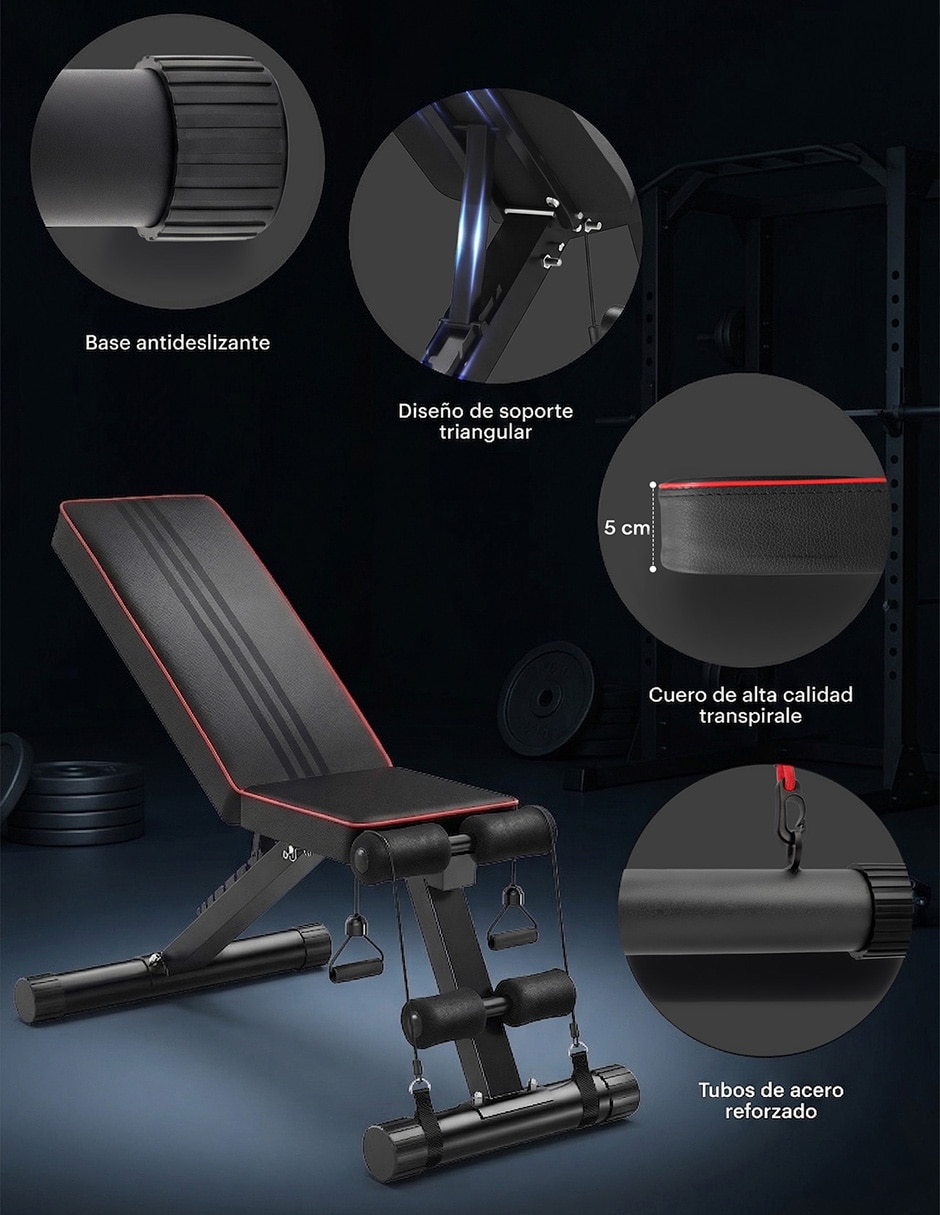 Multigym de acero inoxidable DP037 5