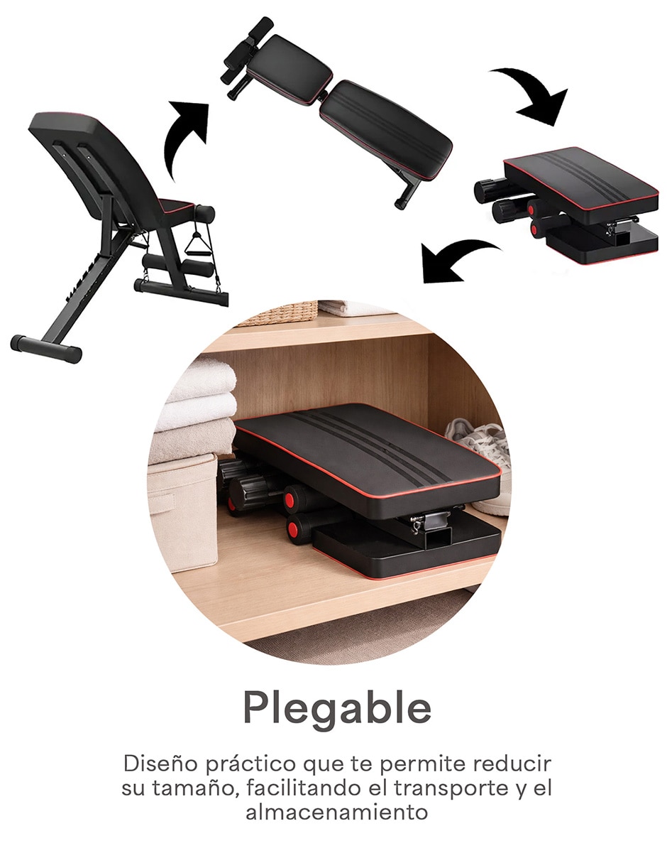 Multigym de acero inoxidable DP037 6
