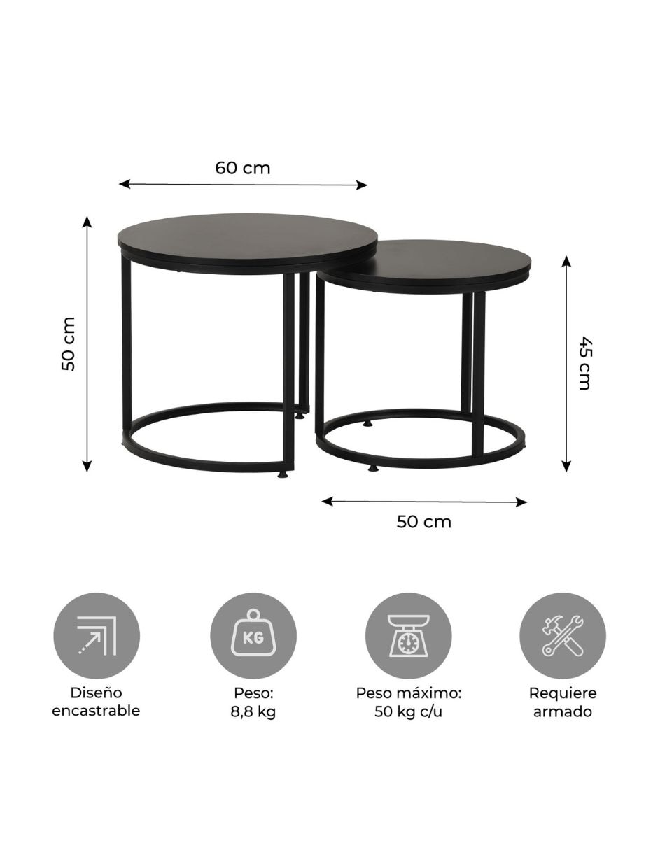 Mesa de centro armable 8