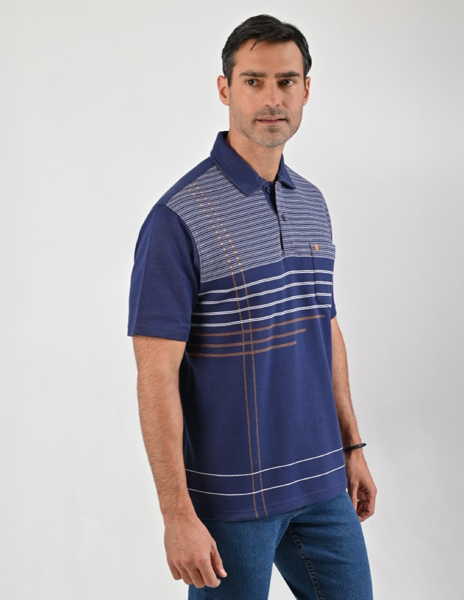 Playera tipo polo para hombre 4