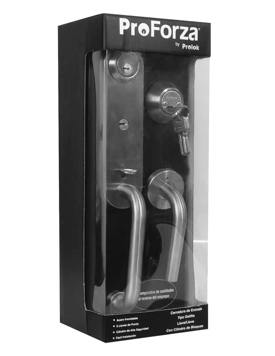 Cerradura empotrable Proforza Pf38062-3000-32Dlhv izquierda