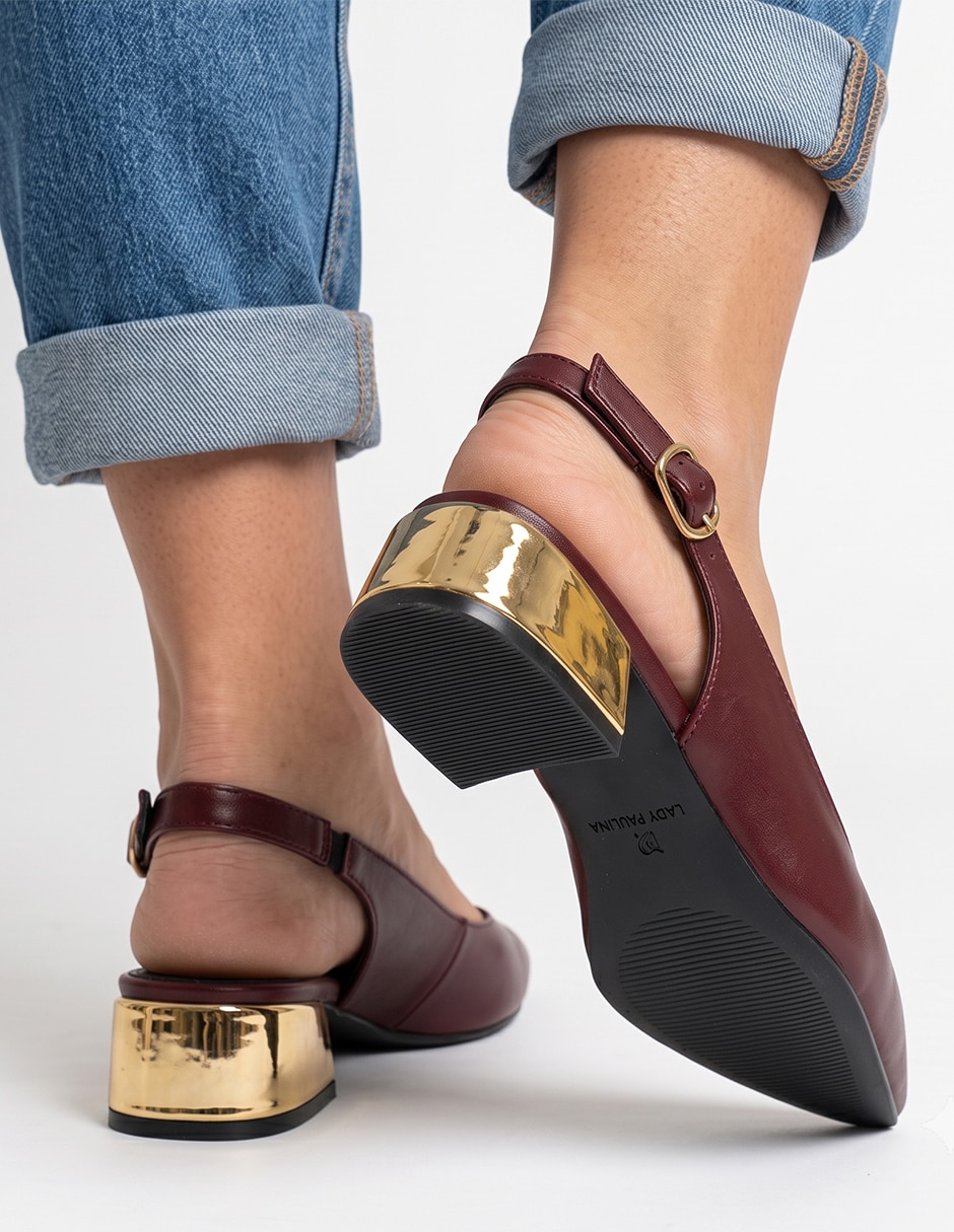 Zapatilla Slingback para mujer 2